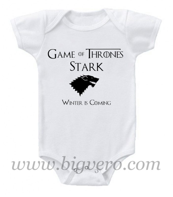 Game of thrones winter Baby Onesie - Unique Fashion Store Design - Big Vero