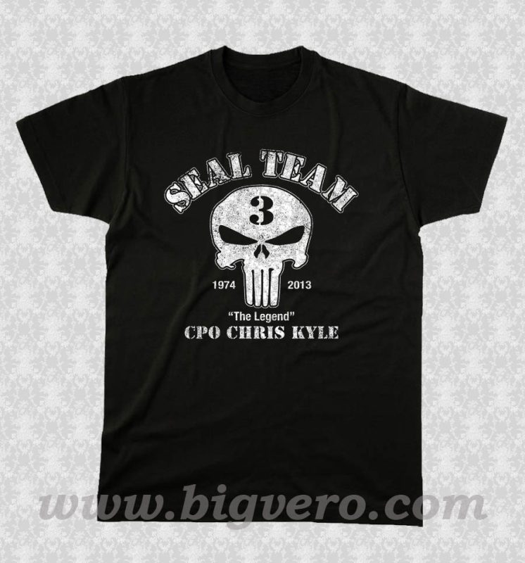 US Sniper Chris Kyle American Legend T Shirt - Unique Fashion Store ...