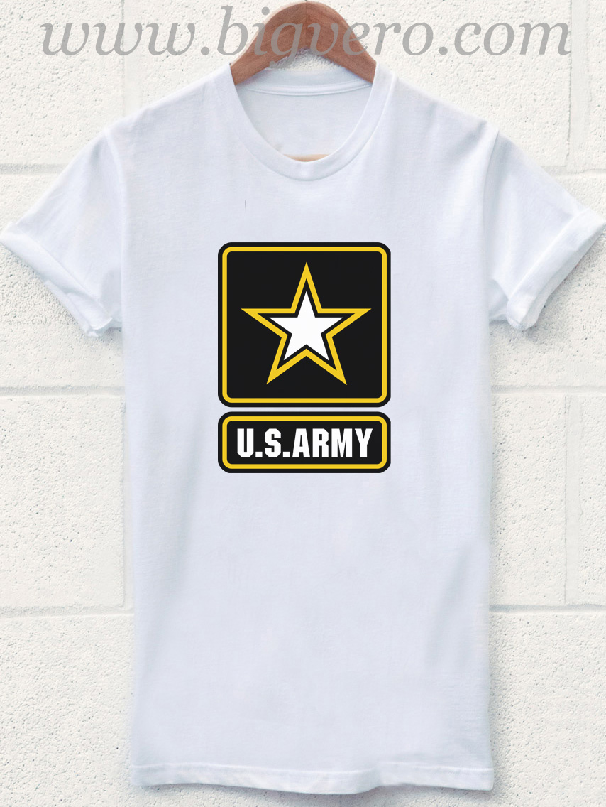 US Army logo T Shirt Size S-2XL - Unique Fashion Store Design - Big Vero