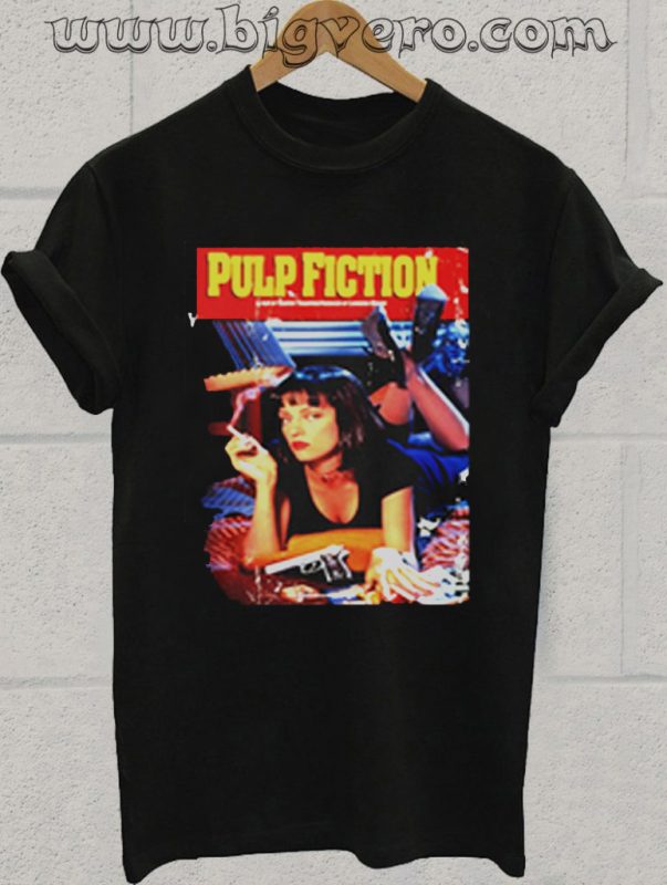 Pulp Fiction Poster Tshirt - Cool Tshirt Designs - Bigvero.com