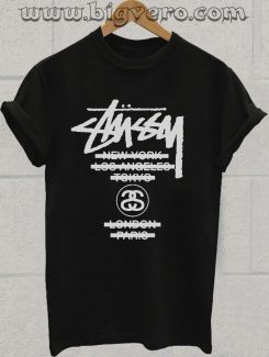 Stussy WT Taped Tshirt - Cool Tshirt Designs - Bigvero.com