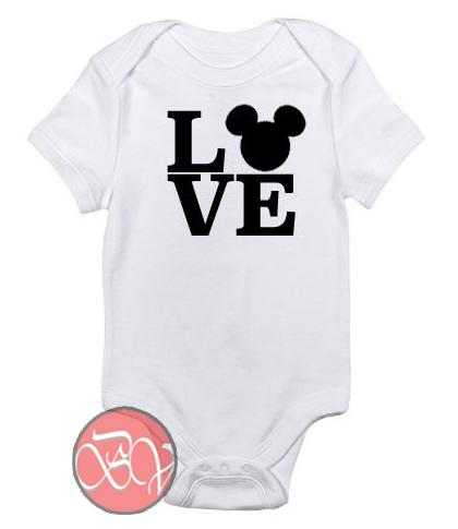Download Love Mickey Mouse Baby Onesie Cool Baby Onesie Designs Bigvero Com
