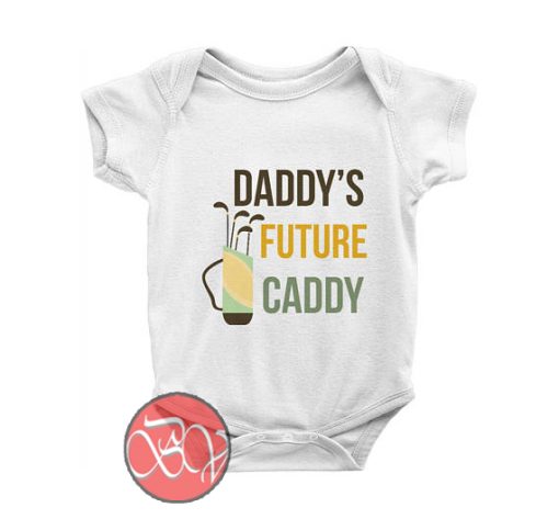Daddy's Future Caddy Baby Onesie | Cool Baby Onesie Designs