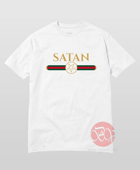 Satan Gucci Parody T-Shirt - Ideas 